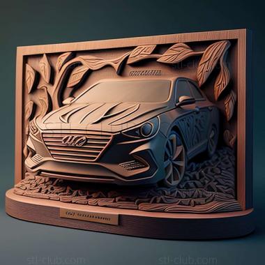 3D мадэль Hyundai Sonata (STL)